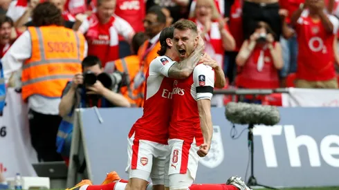 Ramsey fires Wenger to record seventh FA Cup