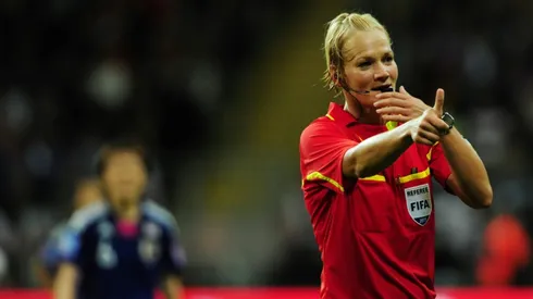 German policewoman is first top-flight female football ref