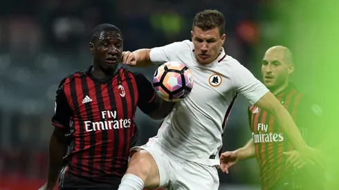 Dzeko double, El Shaarawy strike down mediocre Milan