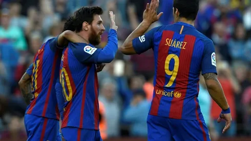'MSN' hit 100 mark as Barca pile pressure on Madrid
