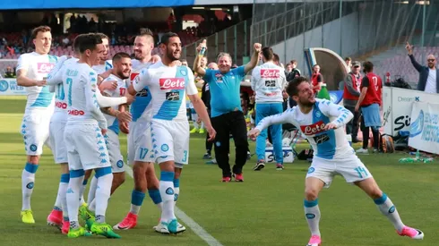 Birthday brace for Mertens as Napoli go second