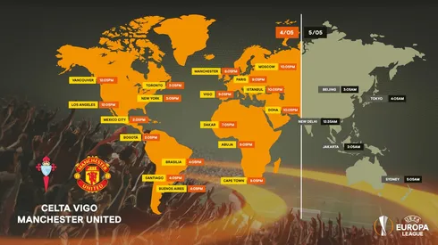 Where to find Celta vs. Man United Europa League semi-final on US TV and streaming