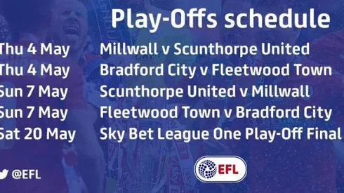 League One playoff semifinals to be streamed live