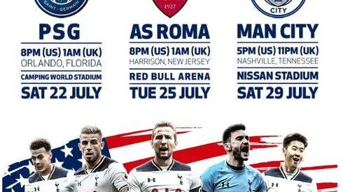 Tickets going fast for Spurs matches in United States
