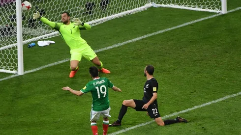 Peralta seals Mexico's comeback win over Kiwis in Confederations Cup