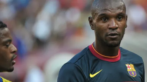 Barcelona unveil Eric Abidal as ambassador