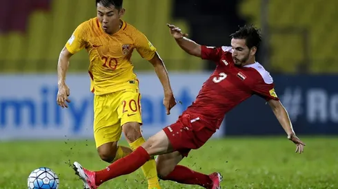 Late Syria strike dims China's World Cup hopes