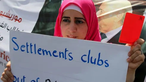 Palestinians take FIFA to court over Israeli clubs