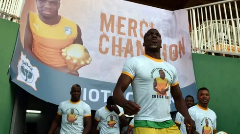 Late football star Tiote's body flown back to Ivory Coast