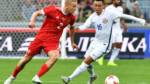 Russia rally for a 1-1 draw with Chile