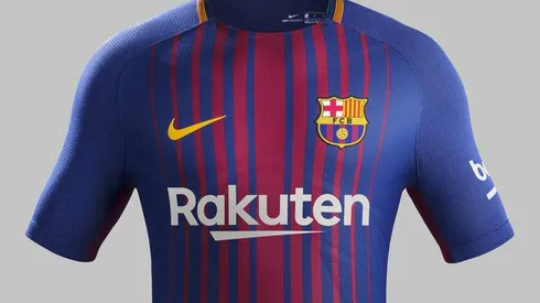 2017/18 Barcelona home shirt updates Blaugrana stripes