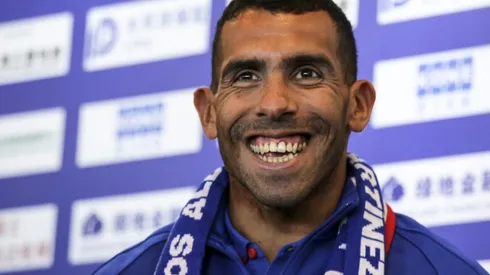 Fit-again Carlos Tevez back in China after Argentina stay