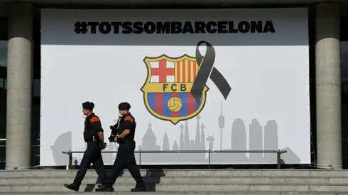 'I'm not afraid': Barcelona fans in show of defiance after attacks