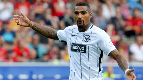 Kevin-Prince Boateng makes Eintracht debut
