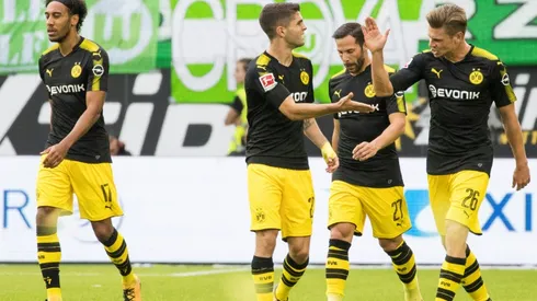 Dortmund outclass Wolfsburg as Dembele sits out