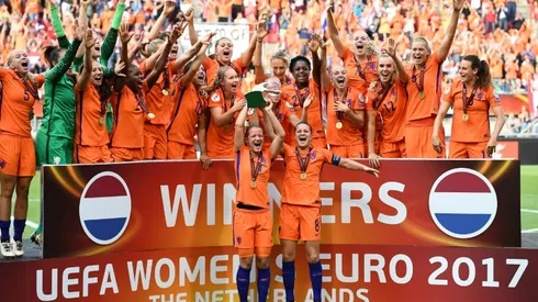 Four-goal Dutch win women's Euro for first time