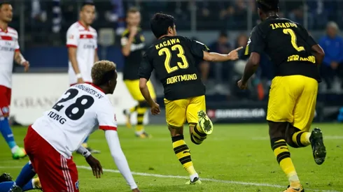 Kagawa leads Dortmund 'fire engine' back to Bundesliga top spot