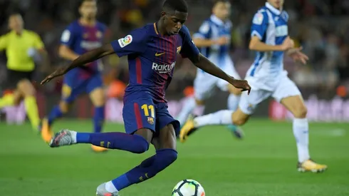 Barcelona's Dembele out for up to four months