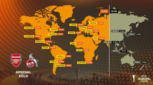 Where to find Arsenal vs. Cologne on US TV and streaming