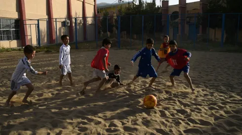 No sand, no problem: Beach football in landlocked Afghanistan