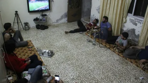 Road to Russia football fever unites war-divided Syrians