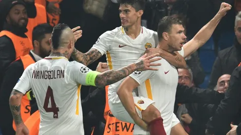 Dzeko vs Hazard rematch in Rome