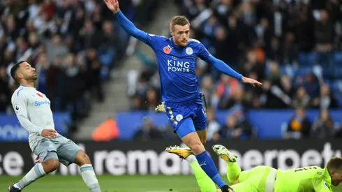 Vardy gives Puel perfect start as Leicester boss