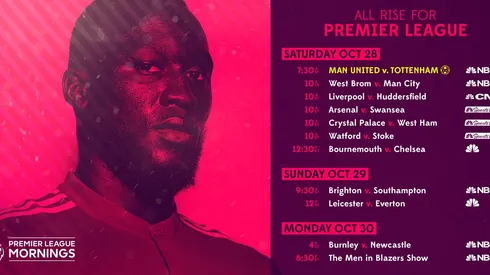 EPL Commentators on NBC Sports: Oct. 27, 2017