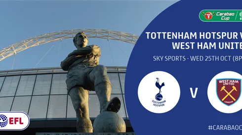 Where to find Spurs vs. West Ham League Cup on US TV and streaming