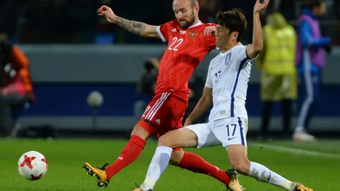 Korean scores own-goal double in Russia friendly win