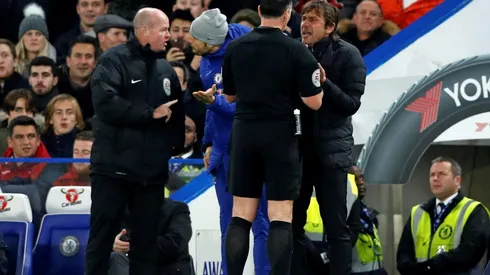 Conte charged by FA after sending-off