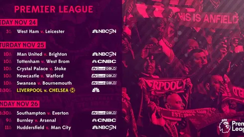 Top 5 must-see soccer games: Nov. 23, 2017