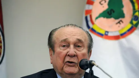 Ex-South American soccer boss watches FIFA trial from afar