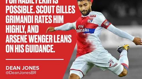 Lyon playmaker Nabil Fekir would fit in perfectly at Arsenal
