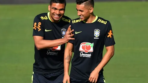 Brazil's Marquinhos at home ahead of Japan clash