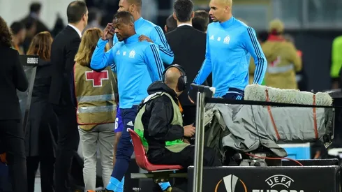 Evra red-carded before game for karate kick on own fan