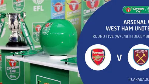 Where to find Arsenal vs. West Ham League Cup quarter final