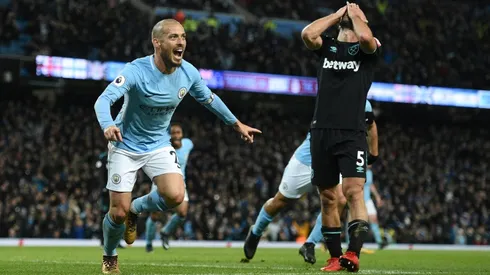 Record-equalling Manchester City savour Silva service