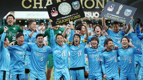 Kawasaki batter Squirrels to win first J-League title