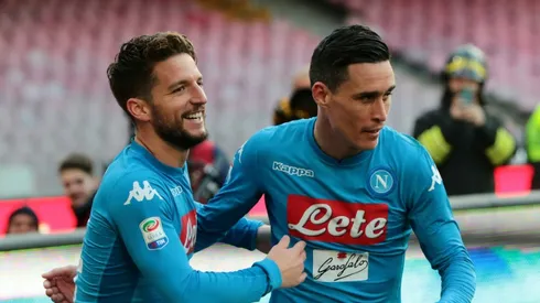 Mertens keeps Napoli top, Milan stall Lazio in Serie A