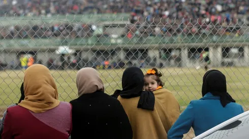 Gaza police block women from attending football match
