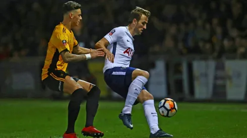 Spurs star Kane denies Newport in FA Cup