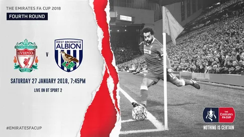 Where to find Liverpool vs. West Brom FA Cup on US TV and streaming