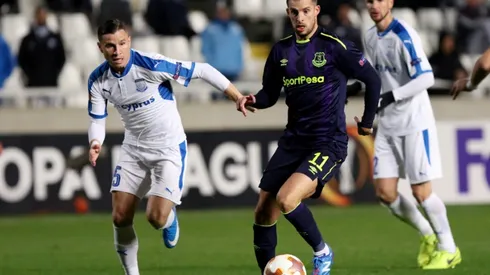 Everton's Mirallas heads for Olympiakos