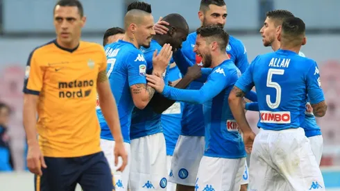 Napoli cement top spot as Lazio's Immobile hits four