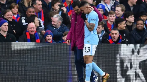 Man City's Jesus faces long lay-off with ligament injury