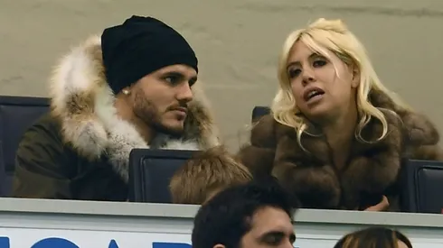 Mrs Icardi at odds with Inter over star striker's future