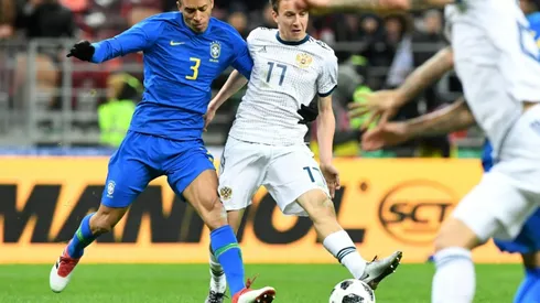 Brazil, missing Neymar, brush World Cup hosts Russia aside