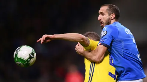 Chiellini misses Italy games, doubtful for Juve-Real quarter