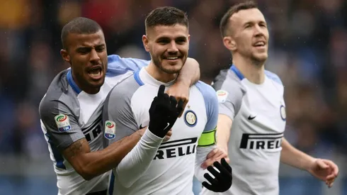 Icardi hits four to break 100-goal mark as Inter join top four